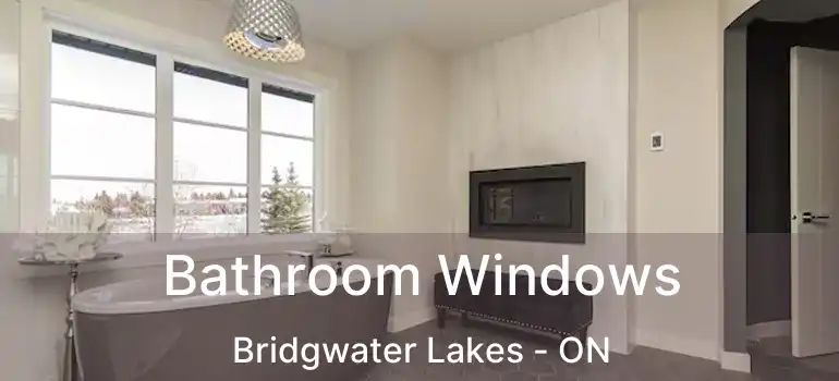  Bathroom Windows Bridgwater Lakes - ON
