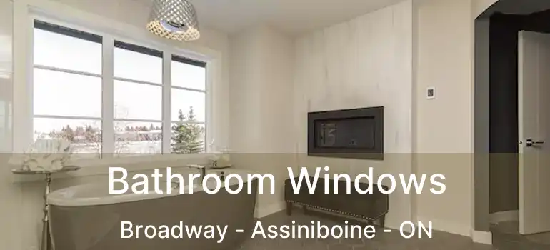  Bathroom Windows Broadway - Assiniboine - ON