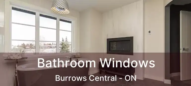  Bathroom Windows Burrows Central - ON