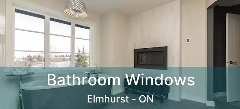  Bathroom Windows Elmhurst - ON