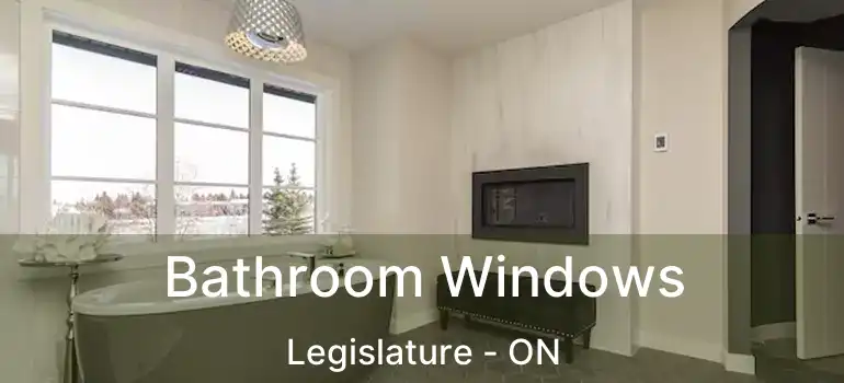  Bathroom Windows Legislature - ON