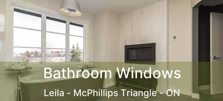  Bathroom Windows Leila - McPhillips Triangle - ON