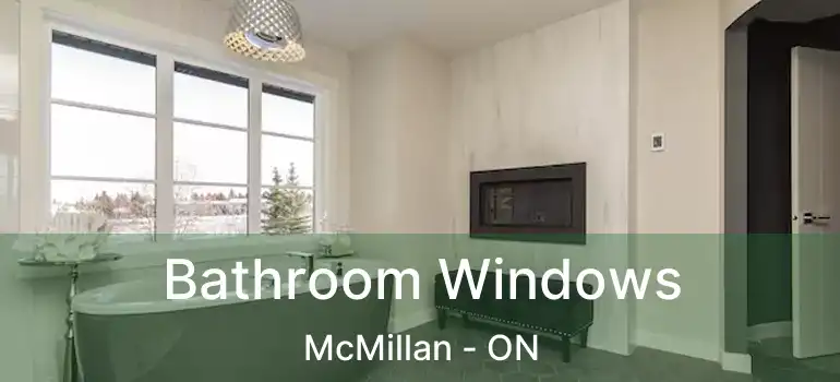  Bathroom Windows McMillan - ON