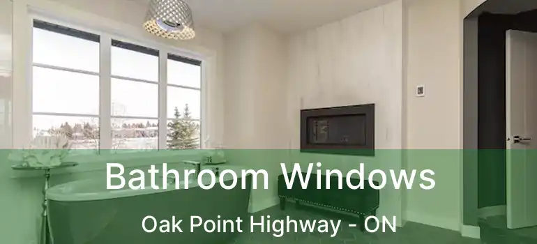  Bathroom Windows Oak Point Highway - ON