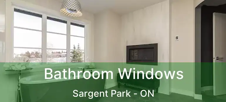  Bathroom Windows Sargent Park - ON