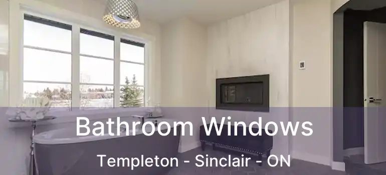  Bathroom Windows Templeton - Sinclair - ON