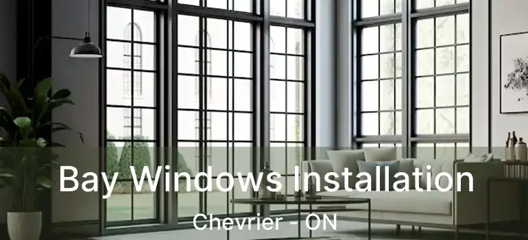  Bay Windows Installation Chevrier - ON