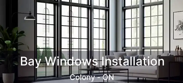 Bay Windows Installation Colony - ON