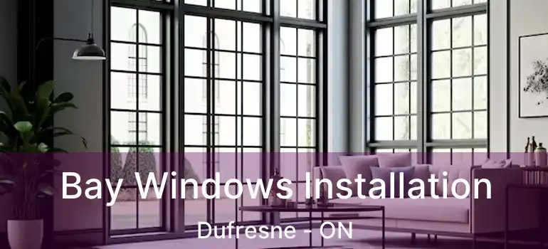  Bay Windows Installation Dufresne - ON