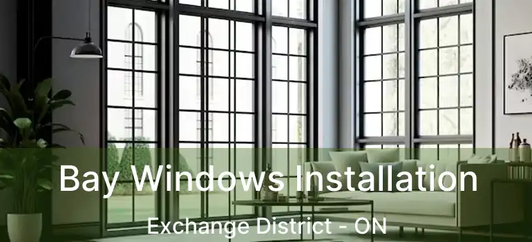  Bay Windows Installation Exchange District - ON