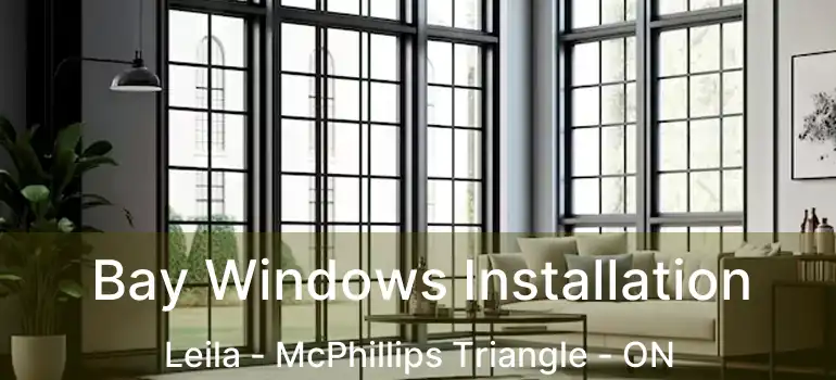  Bay Windows Installation Leila - McPhillips Triangle - ON