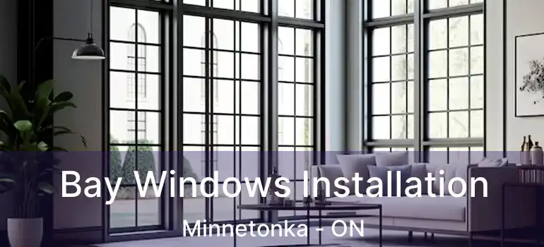  Bay Windows Installation Minnetonka - ON
