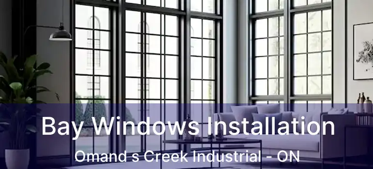  Bay Windows Installation Omand s Creek Industrial - ON