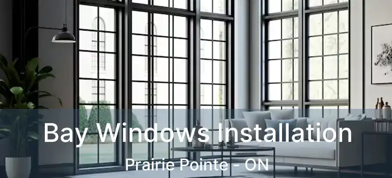  Bay Windows Installation Prairie Pointe - ON