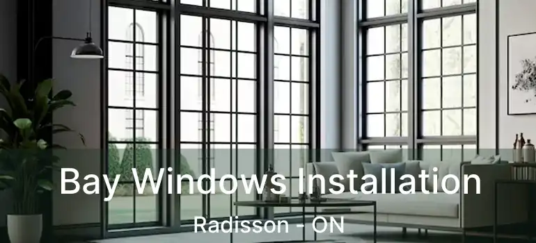  Bay Windows Installation Radisson - ON
