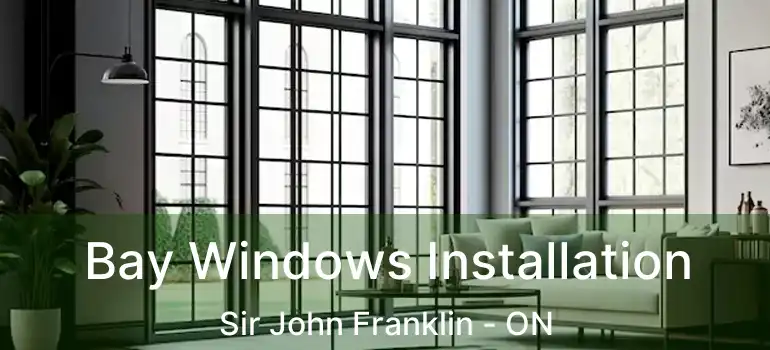  Bay Windows Installation Sir John Franklin - ON