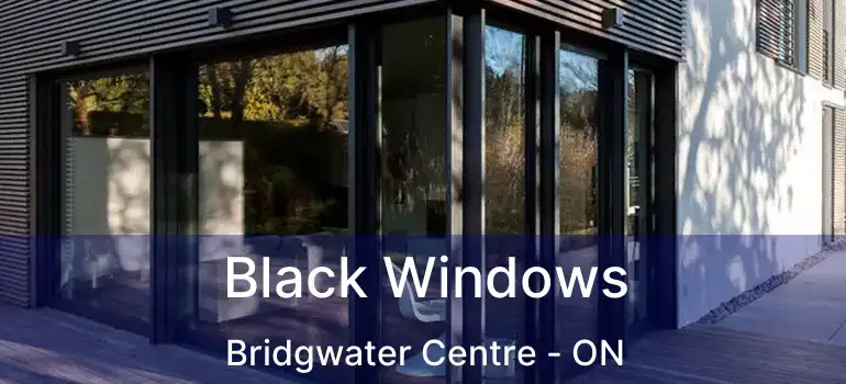  Black Windows Bridgwater Centre - ON