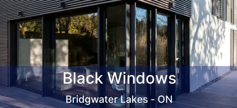  Black Windows Bridgwater Lakes - ON