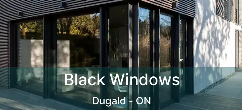  Black Windows Dugald - ON
