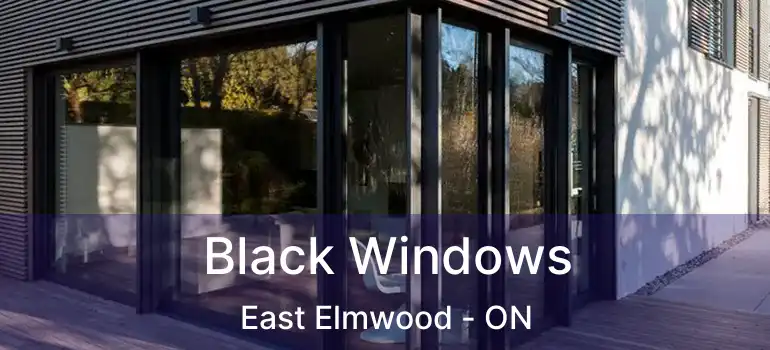  Black Windows East Elmwood - ON