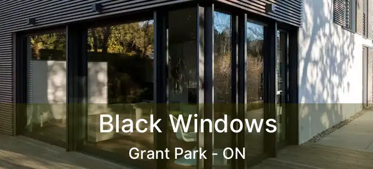  Black Windows Grant Park - ON