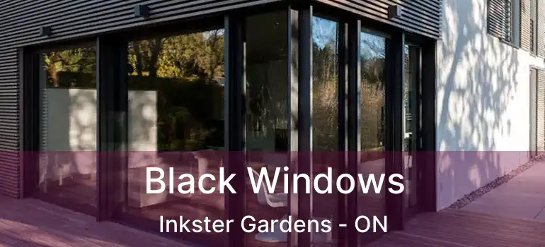  Black Windows Inkster Gardens - ON