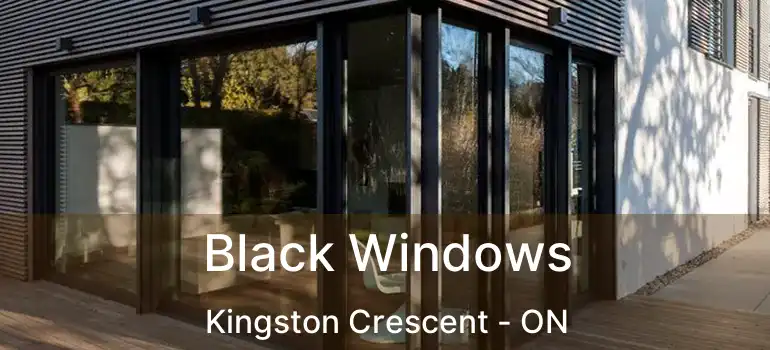  Black Windows Kingston Crescent - ON