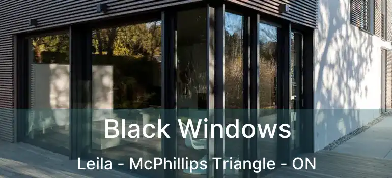  Black Windows Leila - McPhillips Triangle - ON