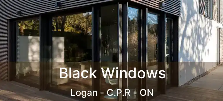  Black Windows Logan - C.P.R - ON