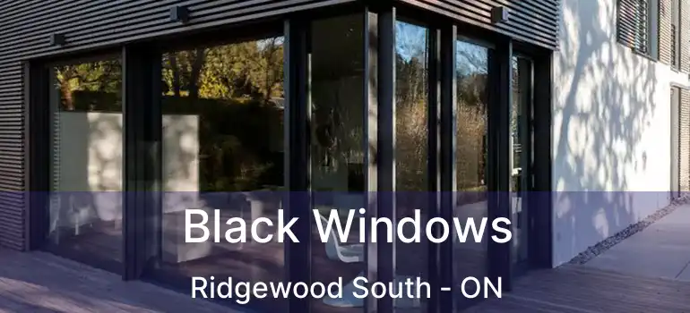  Black Windows Ridgewood South - ON