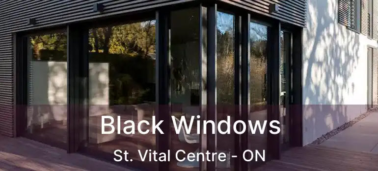  Black Windows St. Vital Centre - ON