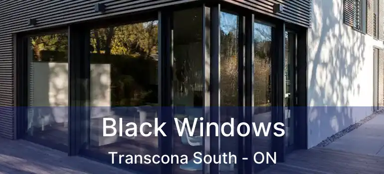  Black Windows Transcona South - ON
