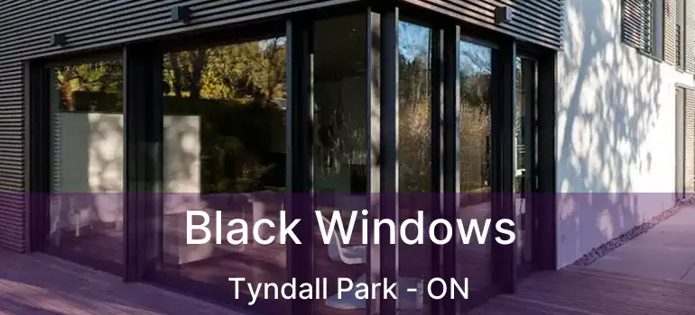  Black Windows Tyndall Park - ON