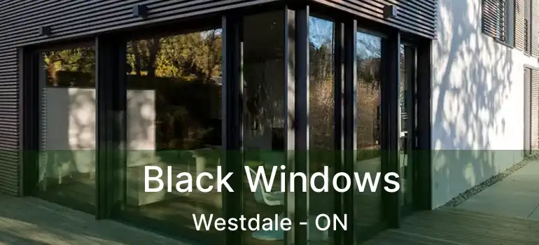  Black Windows Westdale - ON