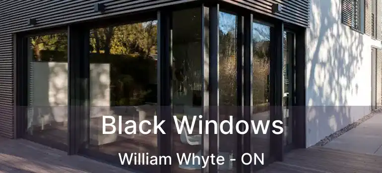  Black Windows William Whyte - ON