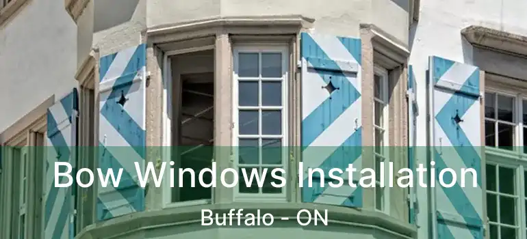 Bow Windows Installation Buffalo - ON