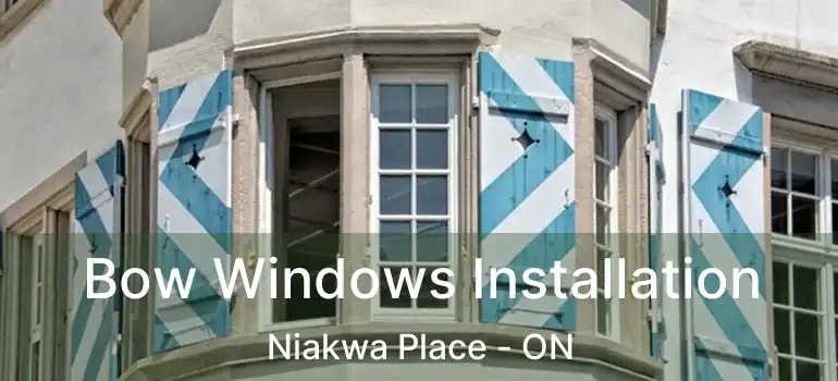  Bow Windows Installation Niakwa Place - ON