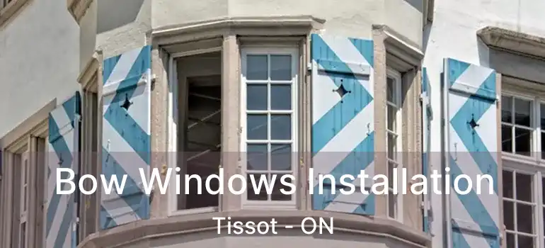  Bow Windows Installation Tissot - ON