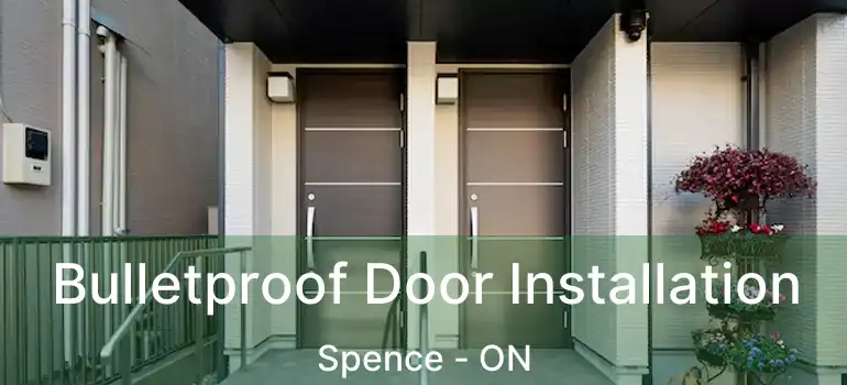 Bulletproof Door Installation Spence - ON