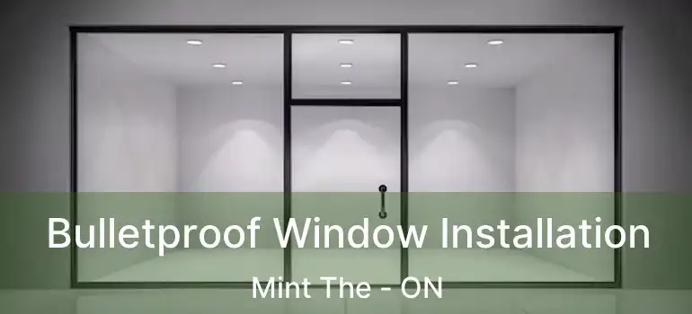  Bulletproof Window Installation Mint The - ON