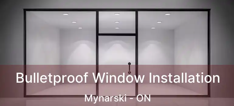  Bulletproof Window Installation Mynarski - ON