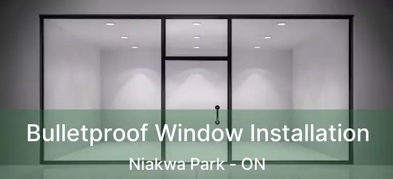  Bulletproof Window Installation Niakwa Park - ON