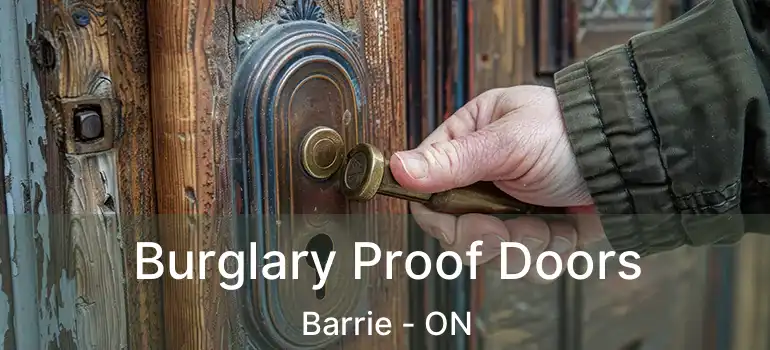  Burglary Proof Doors Barrie - ON