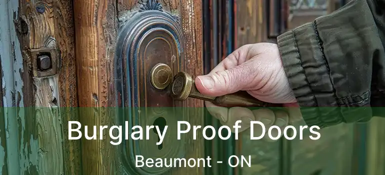  Burglary Proof Doors Beaumont - ON