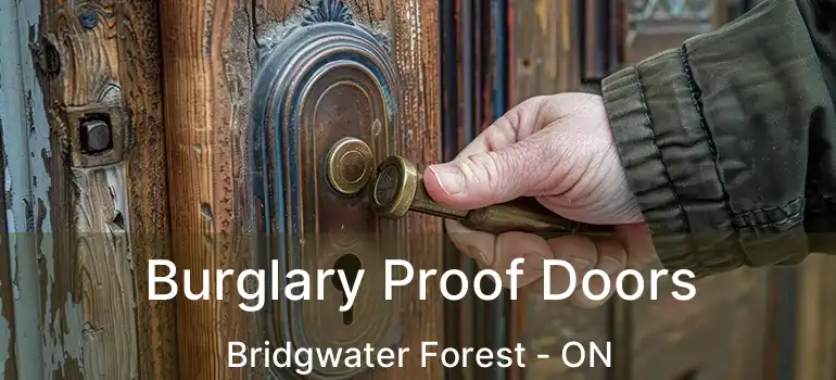  Burglary Proof Doors Bridgwater Forest - ON