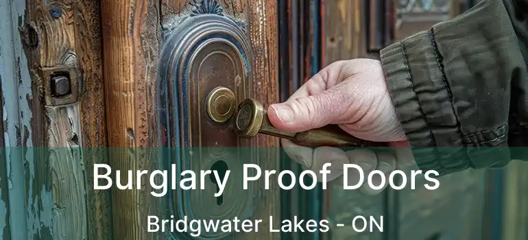  Burglary Proof Doors Bridgwater Lakes - ON
