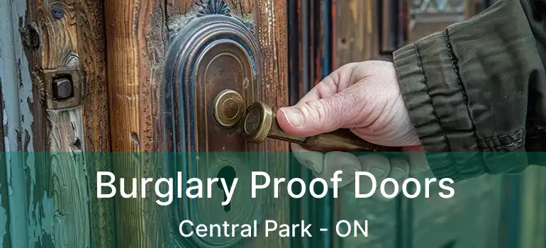  Burglary Proof Doors Central Park - ON
