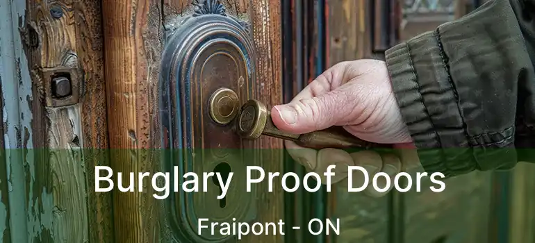  Burglary Proof Doors Fraipont - ON