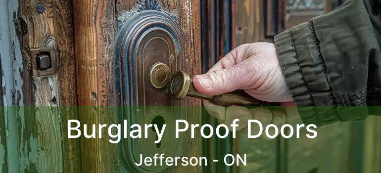  Burglary Proof Doors Jefferson - ON