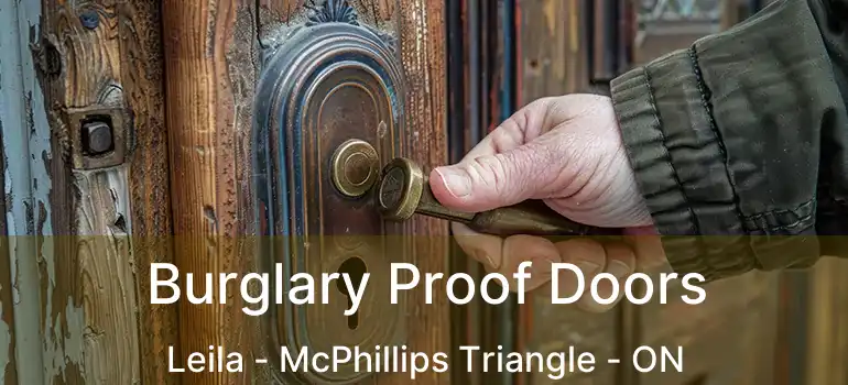  Burglary Proof Doors Leila - McPhillips Triangle - ON